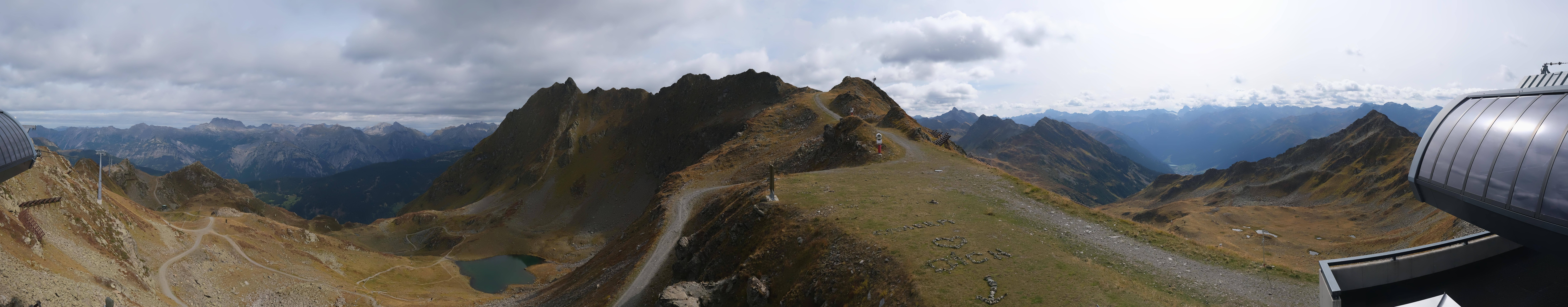 Archiv Foto Webcam Panorama Bahn - Silvretta Montafon
