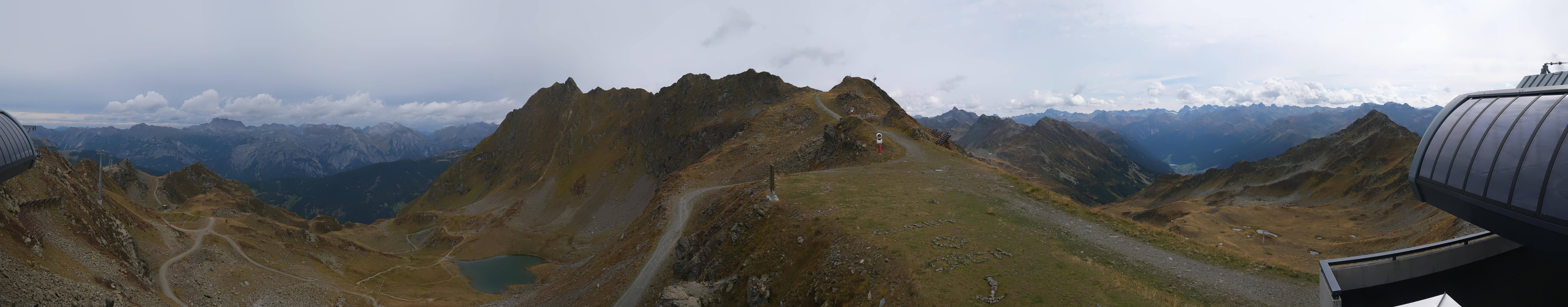Archived image Webcam Panorama Gondola - Silvretta Montafon