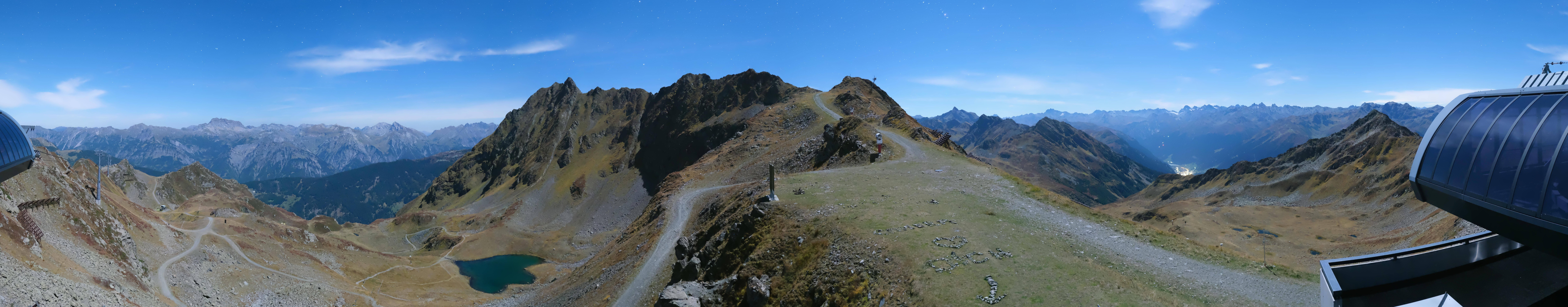 Archiv Foto Webcam Panorama Bahn - Silvretta Montafon