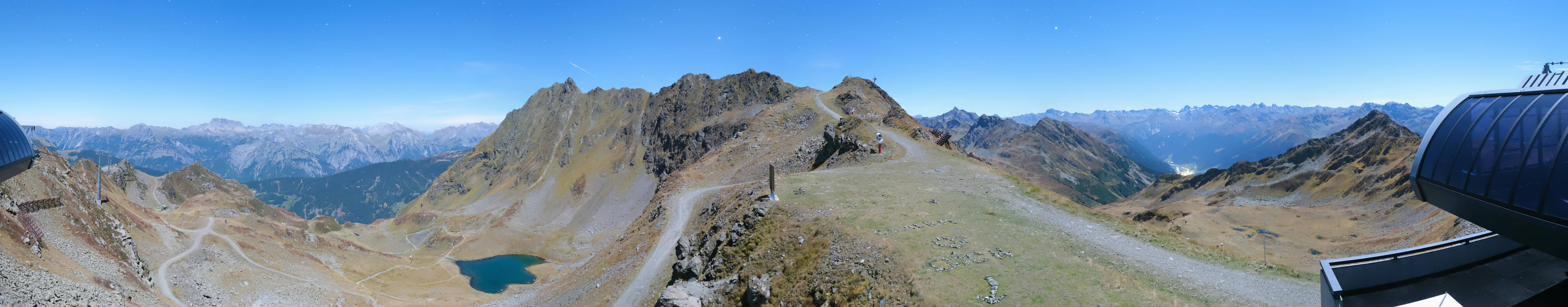 Archiv Foto Webcam Panorama Bahn - Silvretta Montafon