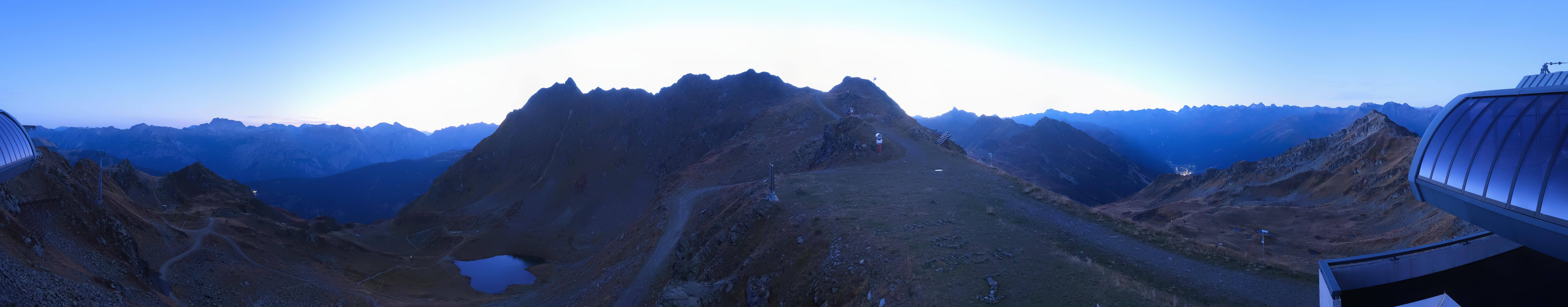 Archiv Foto Webcam Panorama Bahn - Silvretta Montafon