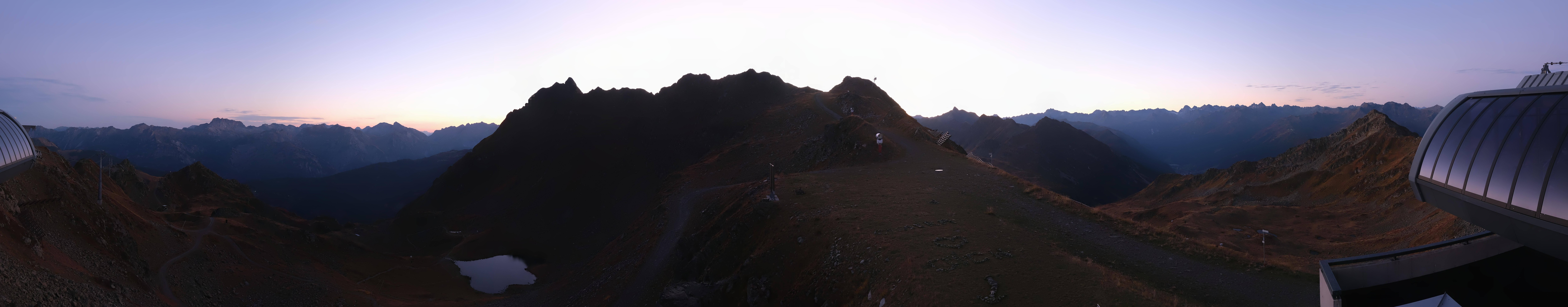 Archiv Foto Webcam Panorama Bahn - Silvretta Montafon