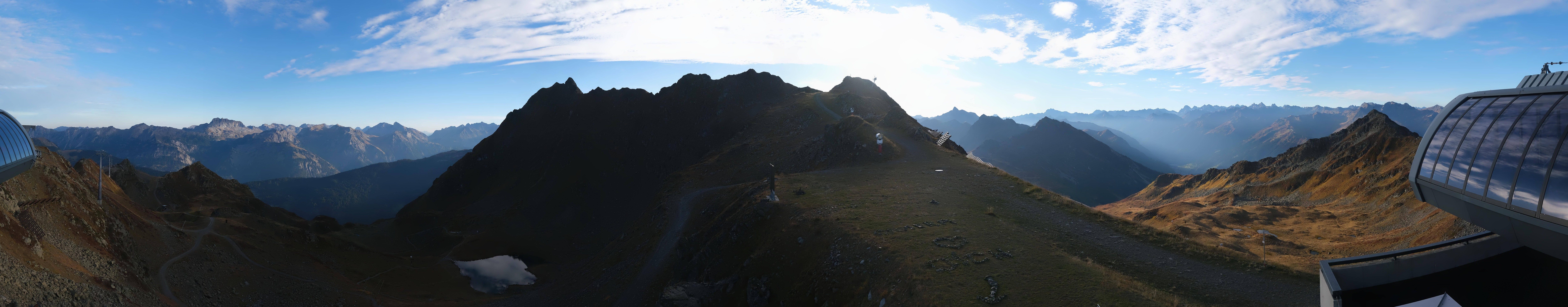 Archiv Foto Webcam Panorama Bahn - Silvretta Montafon