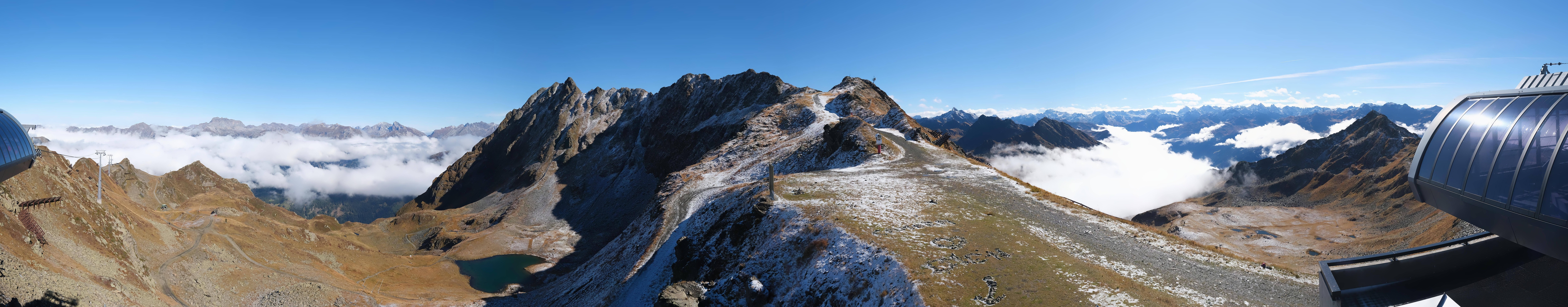 Archiv Foto Webcam Panorama Bahn - Silvretta Montafon