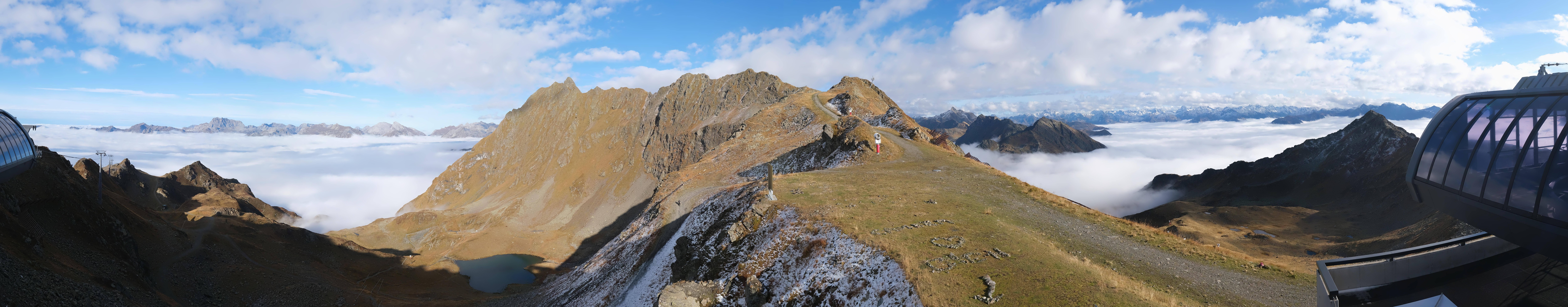 Archiv Foto Webcam Panorama Bahn - Silvretta Montafon