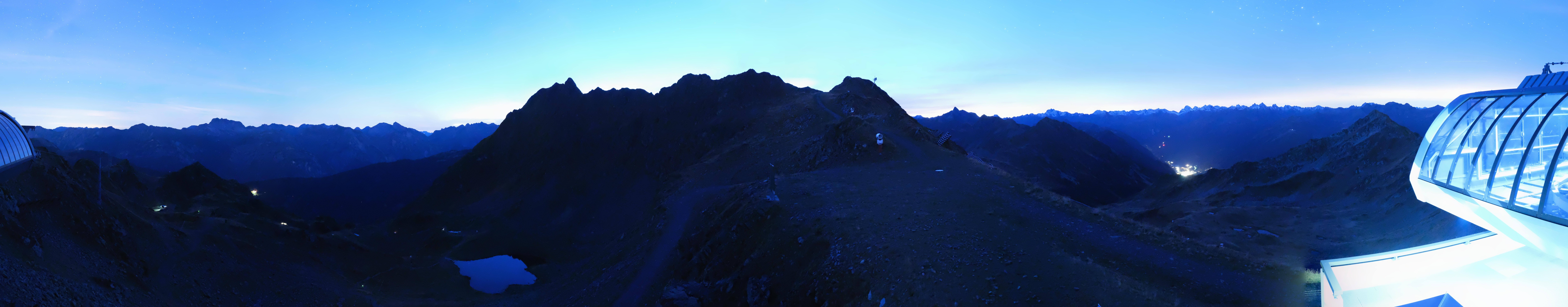 Archiv Foto Webcam Panorama Bahn - Silvretta Montafon