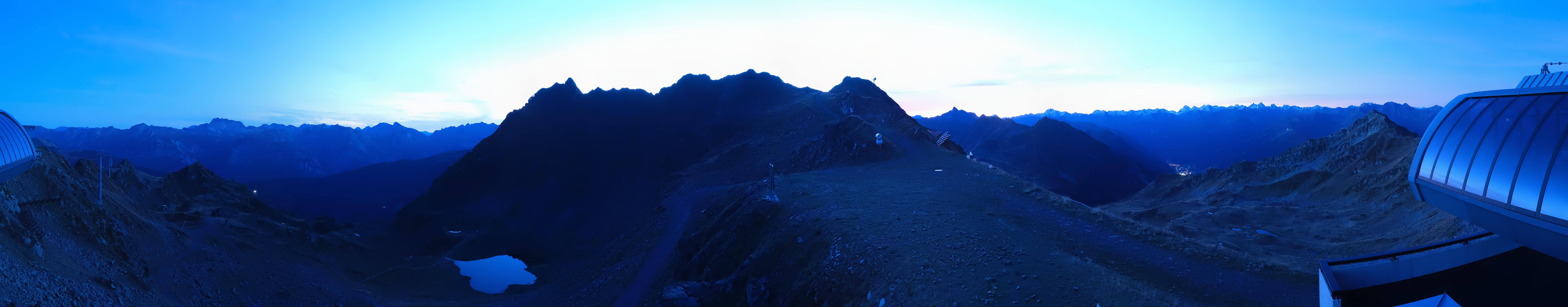 Archiv Foto Webcam Panorama Bahn - Silvretta Montafon