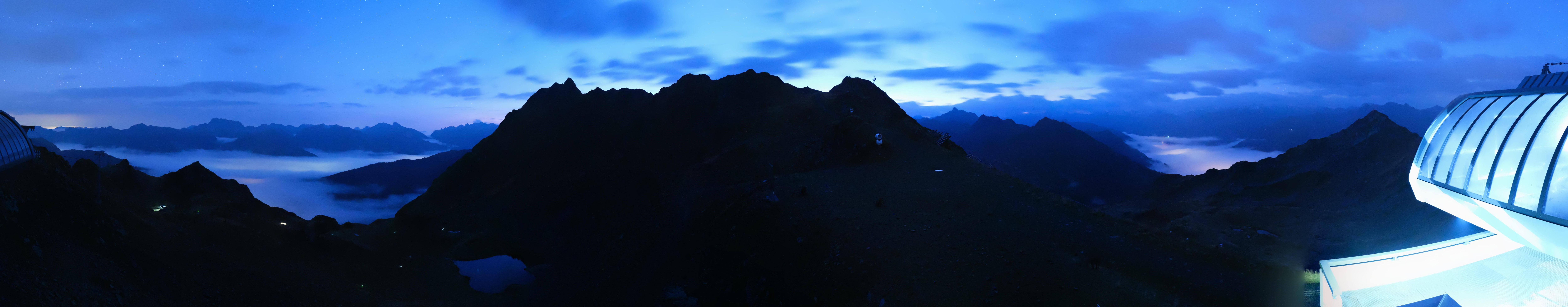 Archiv Foto Webcam Panorama Bahn - Silvretta Montafon
