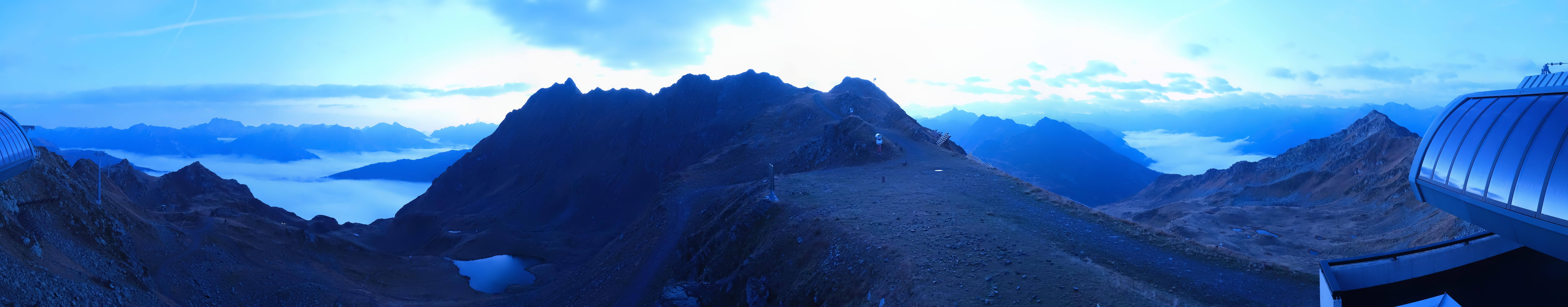 Archiv Foto Webcam Panorama Bahn - Silvretta Montafon
