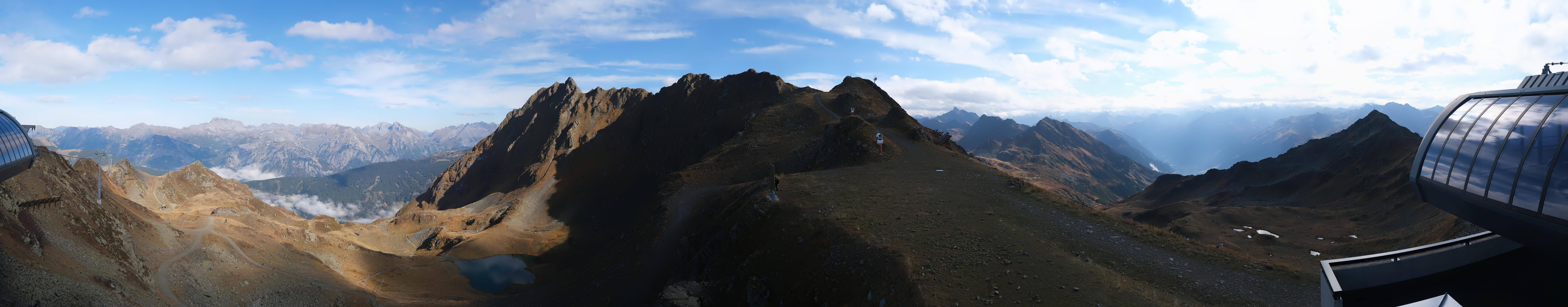 Archiv Foto Webcam Panorama Bahn - Silvretta Montafon