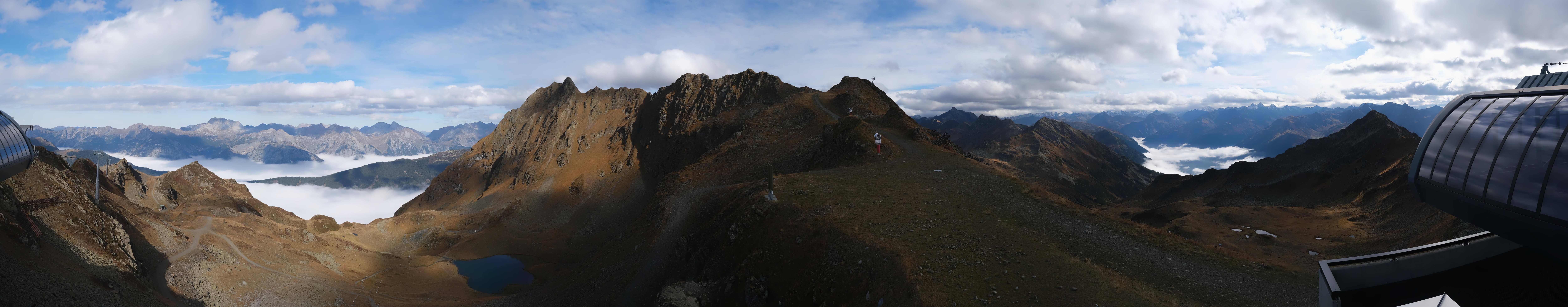 Archiv Foto Webcam Panorama Bahn - Silvretta Montafon
