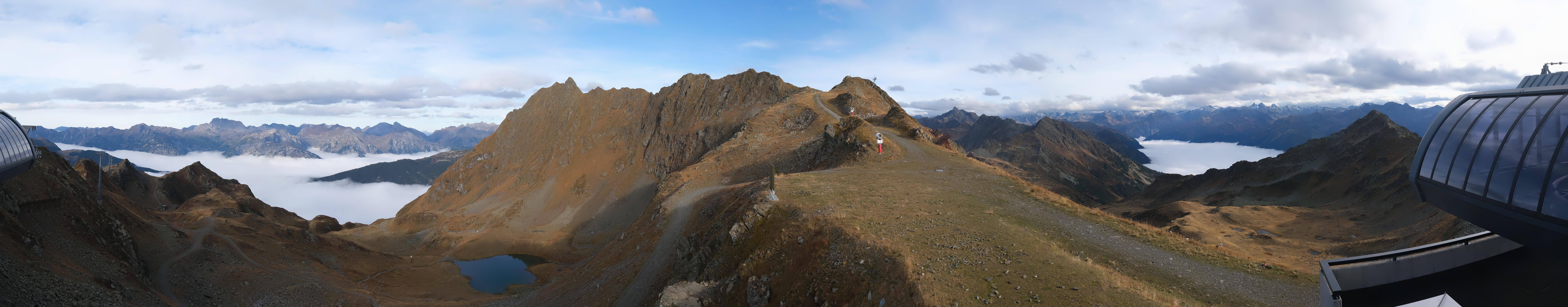 Archiv Foto Webcam Panorama Bahn - Silvretta Montafon