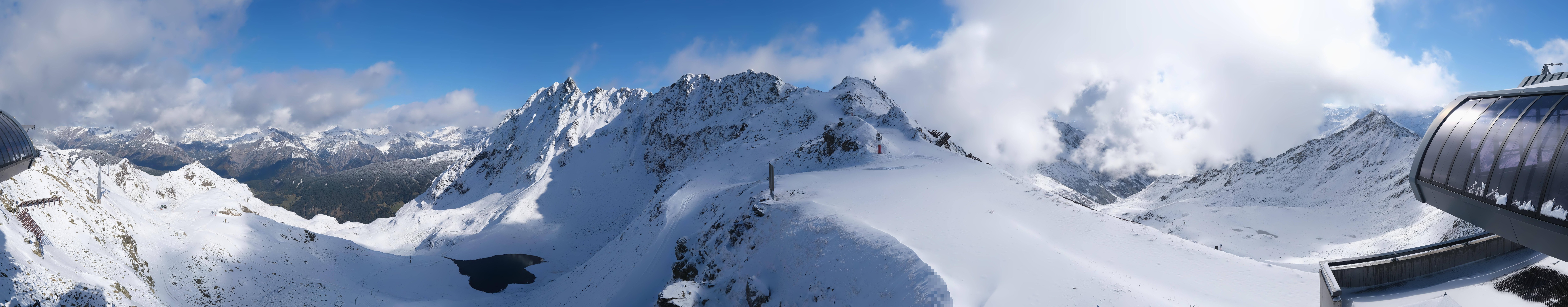 Archiv Foto Webcam Panorama Bahn - Silvretta Montafon