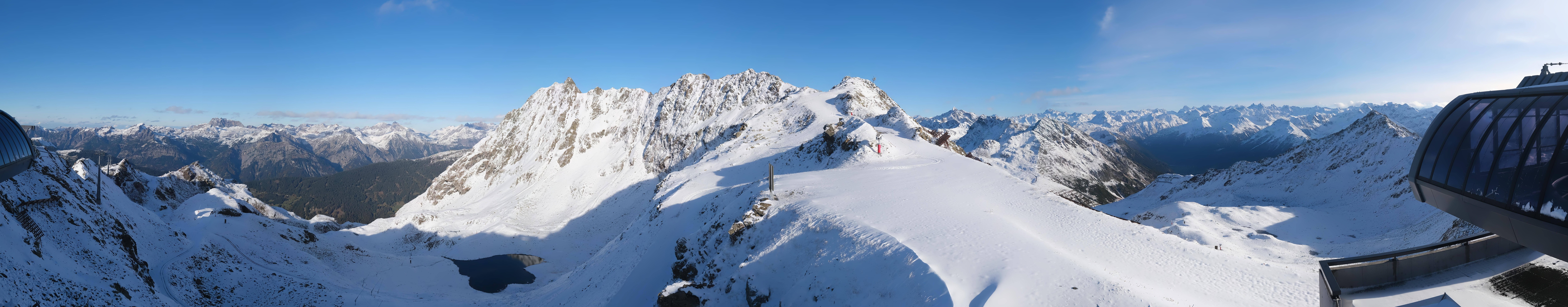 Archiv Foto Webcam Panorama Bahn - Silvretta Montafon
