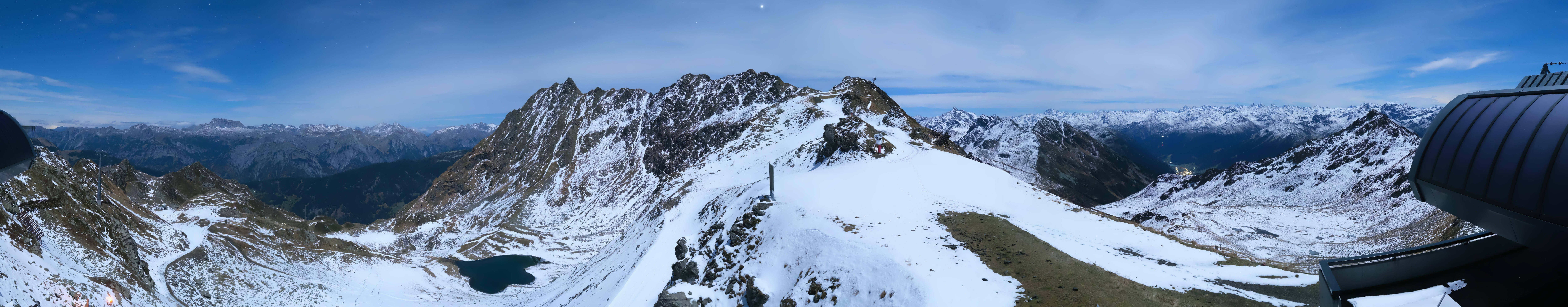 Archiv Foto Webcam Panorama Bahn - Silvretta Montafon