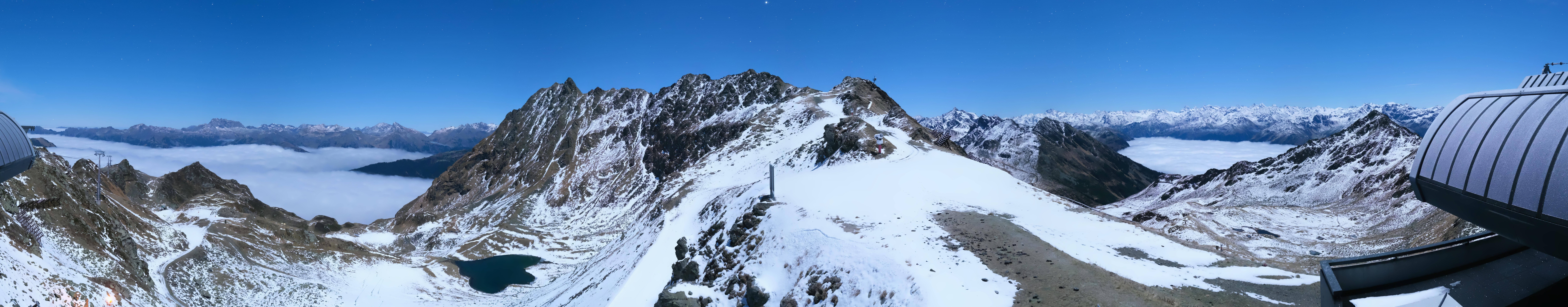 Archived image Webcam Panorama Gondola - Silvretta Montafon
