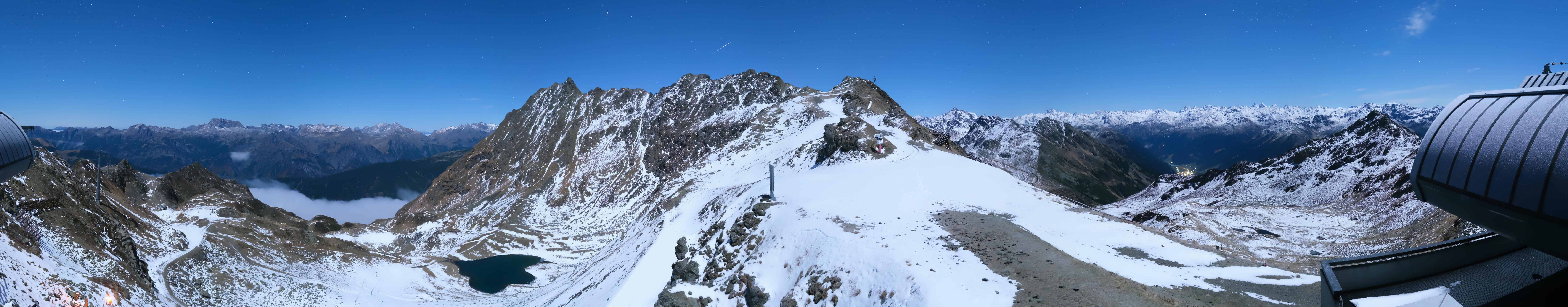 Archived image Webcam Panorama Gondola - Silvretta Montafon