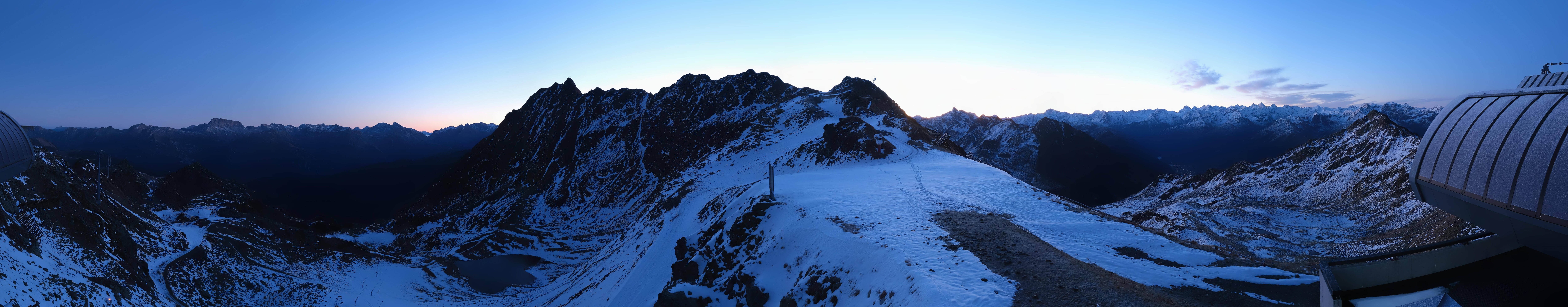 Archived image Webcam Panorama Gondola - Silvretta Montafon