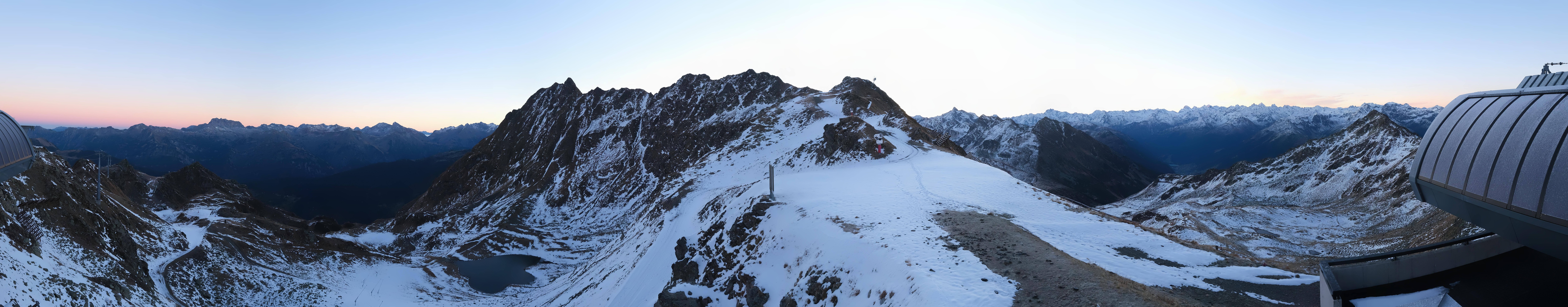 Archived image Webcam Panorama Gondola - Silvretta Montafon