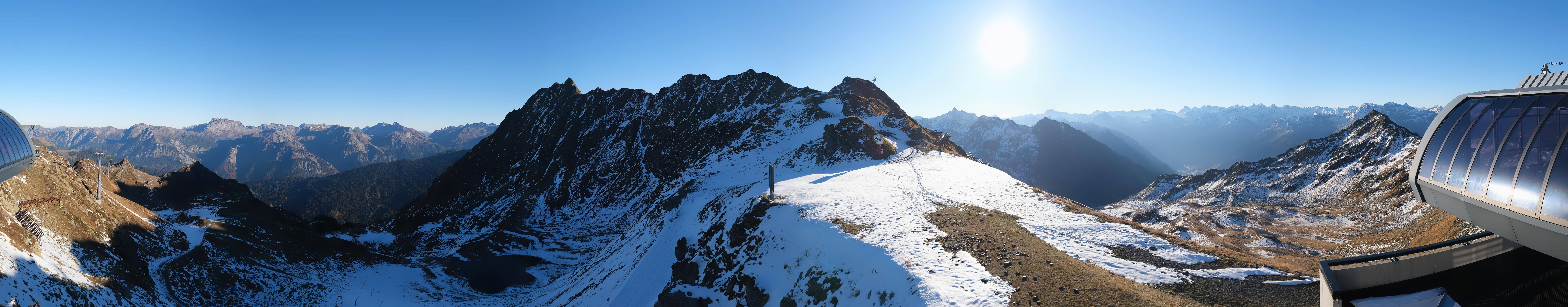 Archiv Foto Webcam Panorama Bahn - Silvretta Montafon