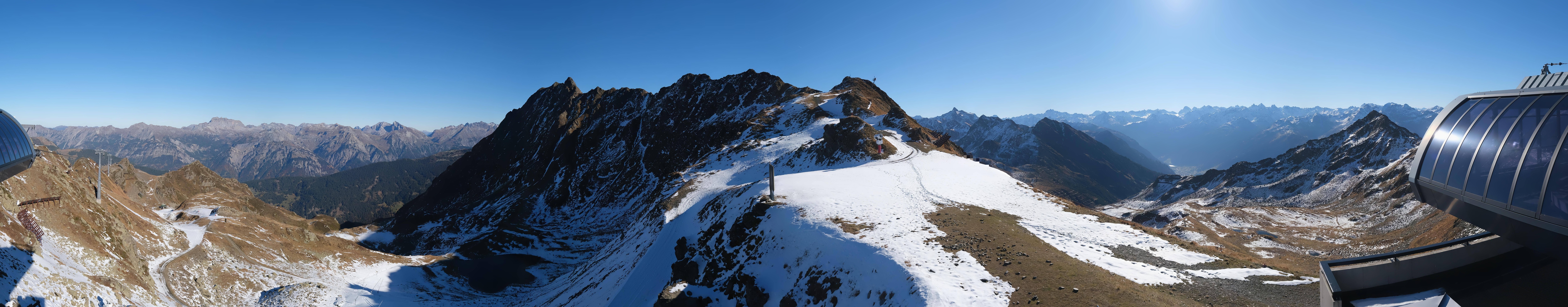 Archiv Foto Webcam Panorama Bahn - Silvretta Montafon