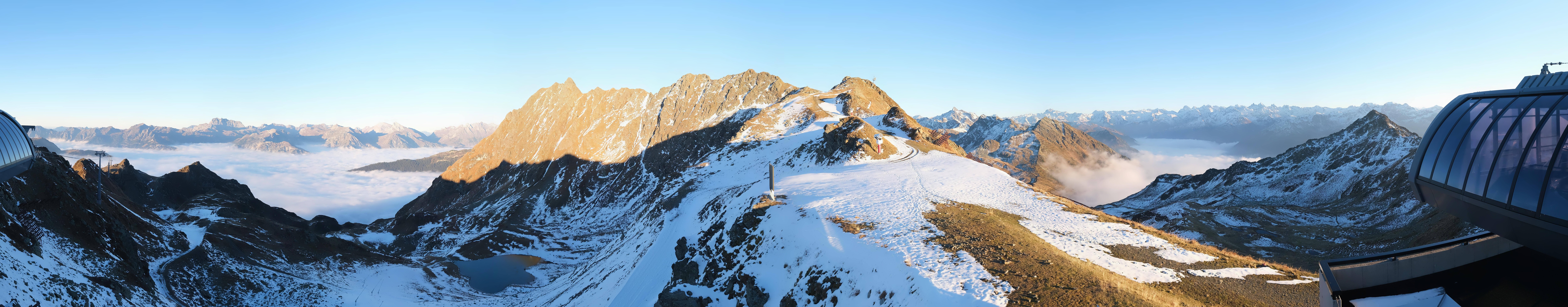 Archiv Foto Webcam Panorama Bahn - Silvretta Montafon