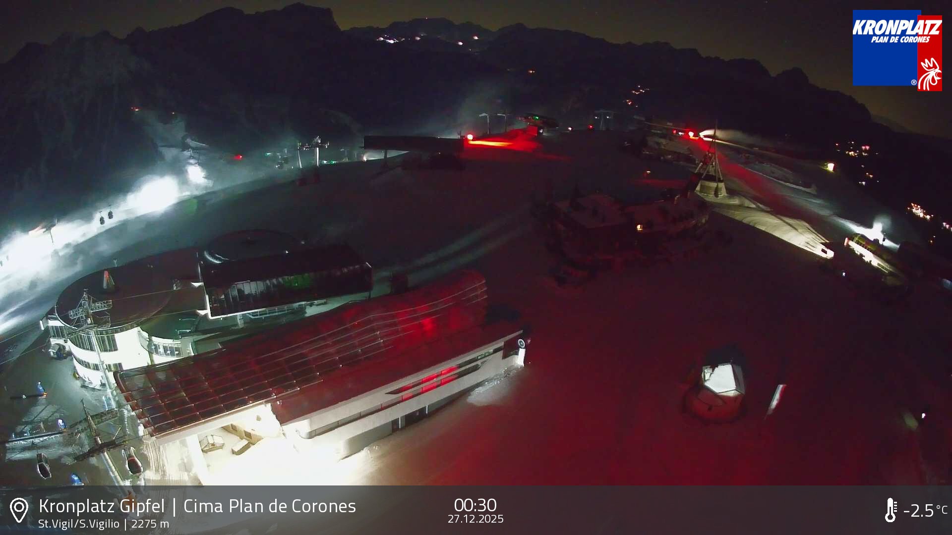 Archiv Foto Webcam Kronplatz - St. Vigil, Südtirol