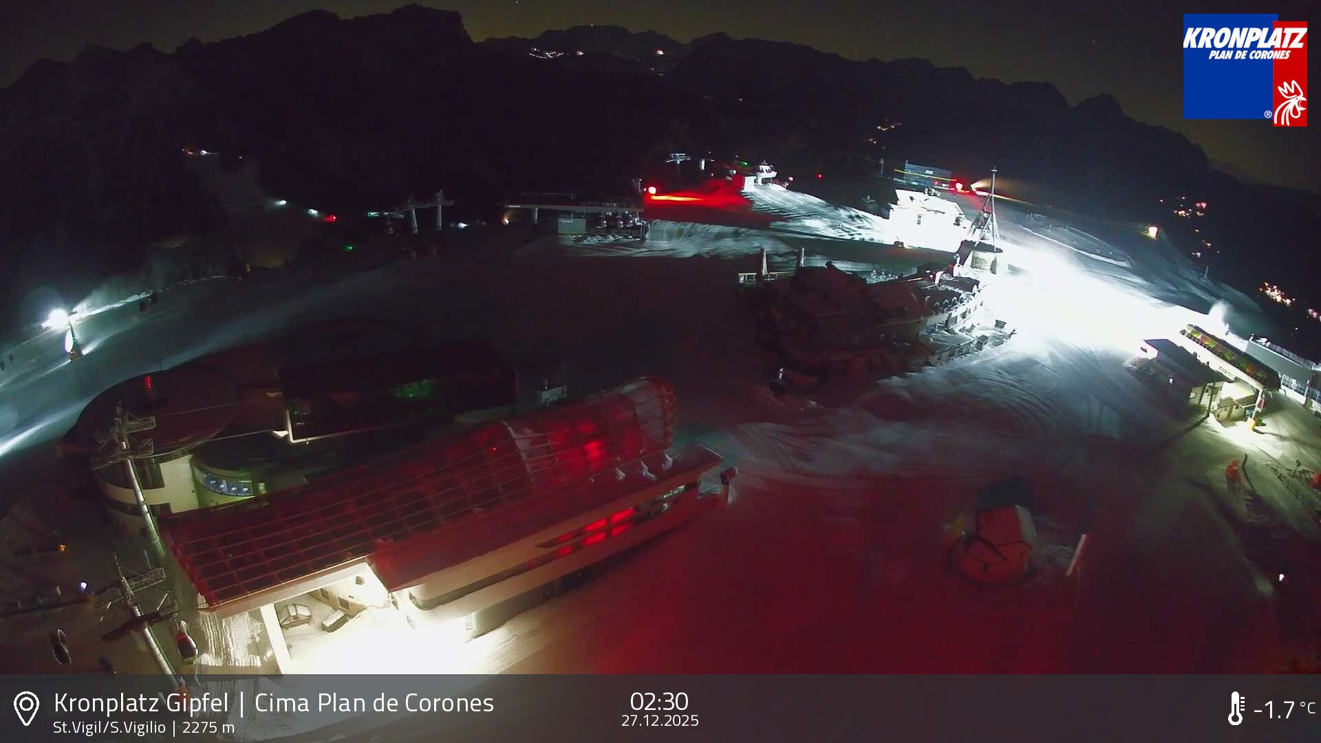 Archiv Foto Webcam Kronplatz - St. Vigil, Südtirol