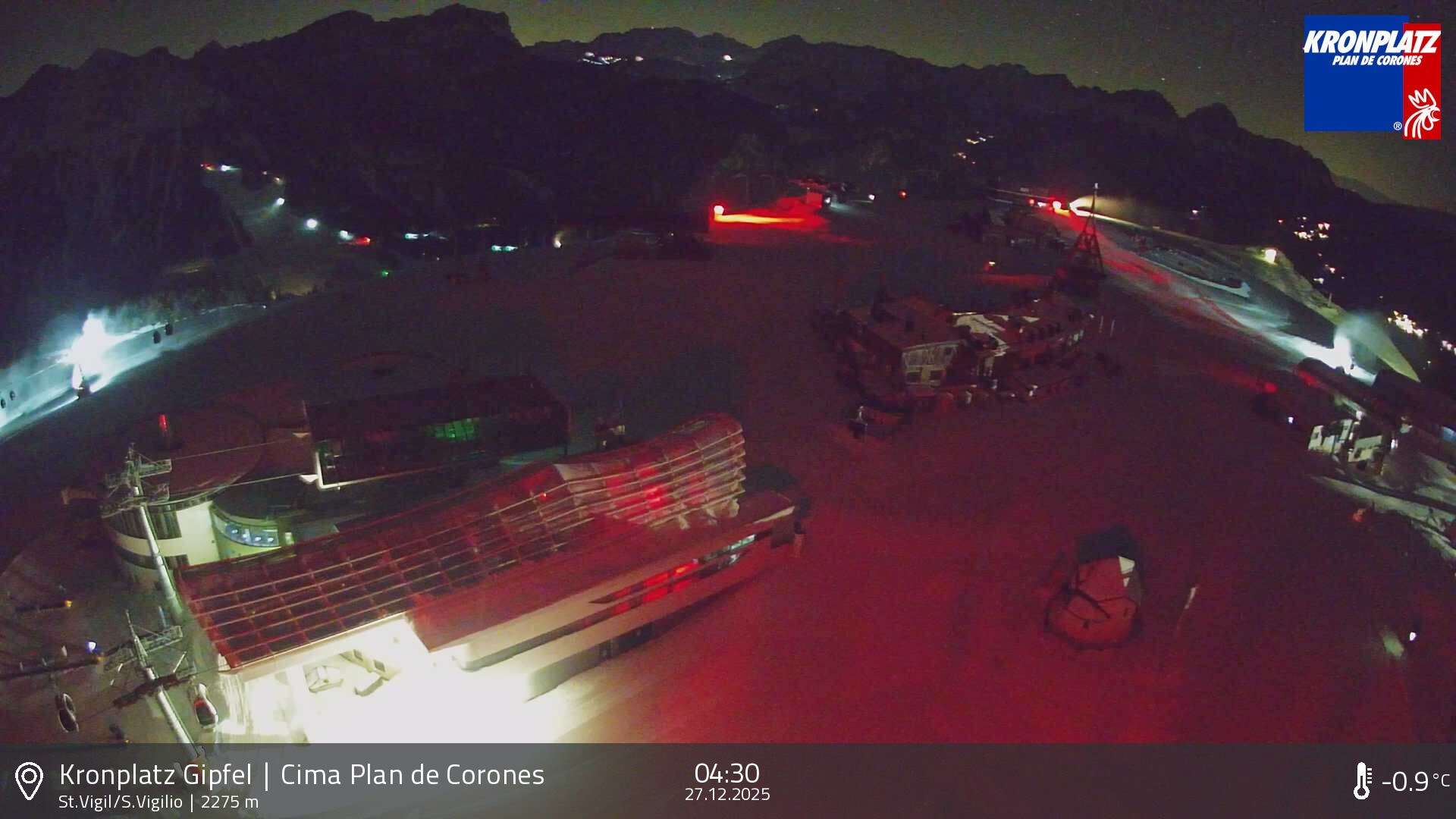 Archiv Foto Webcam Kronplatz - St. Vigil, Südtirol