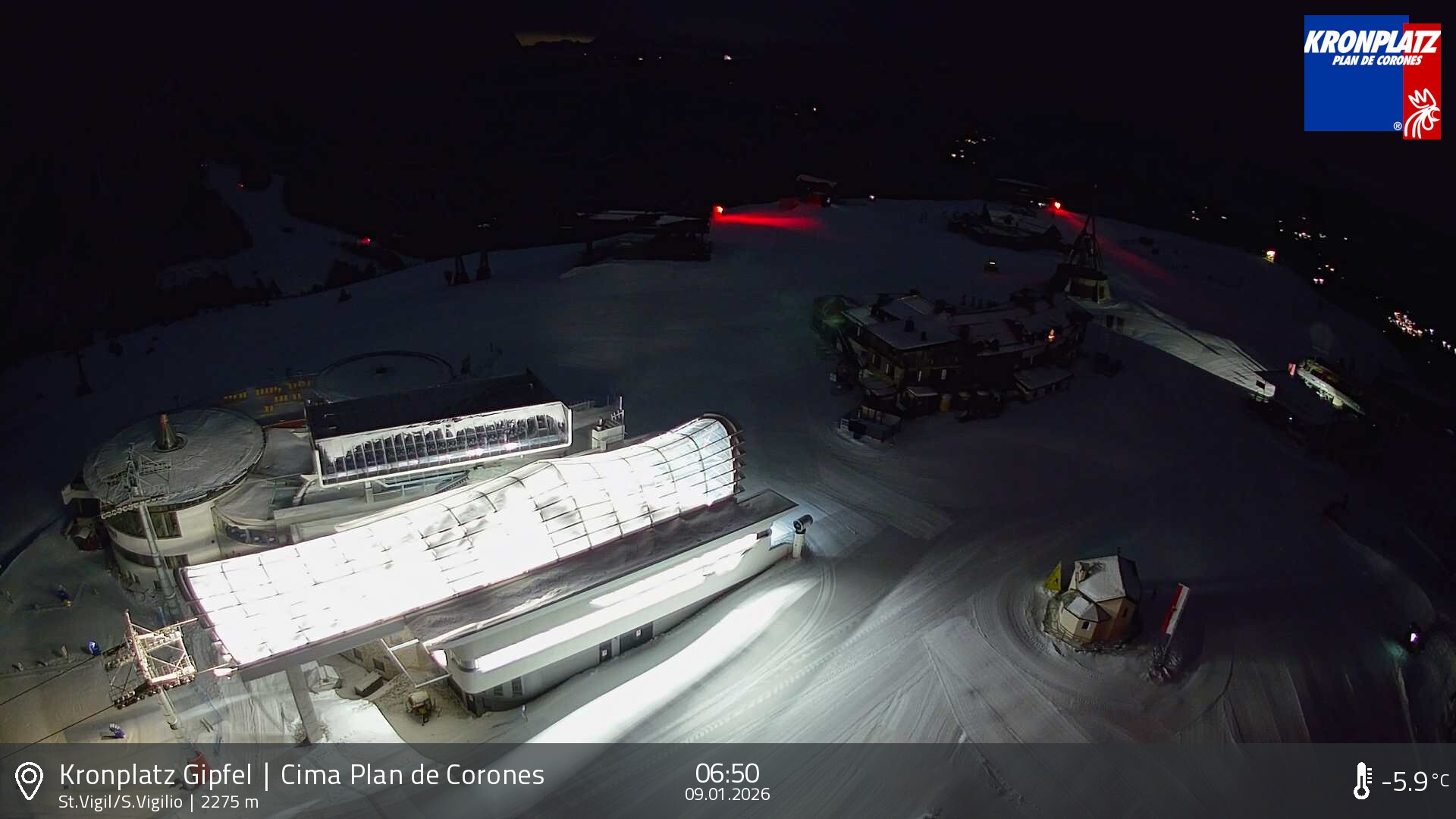 Archiv Foto Webcam Kronplatz - St. Vigil, Südtirol