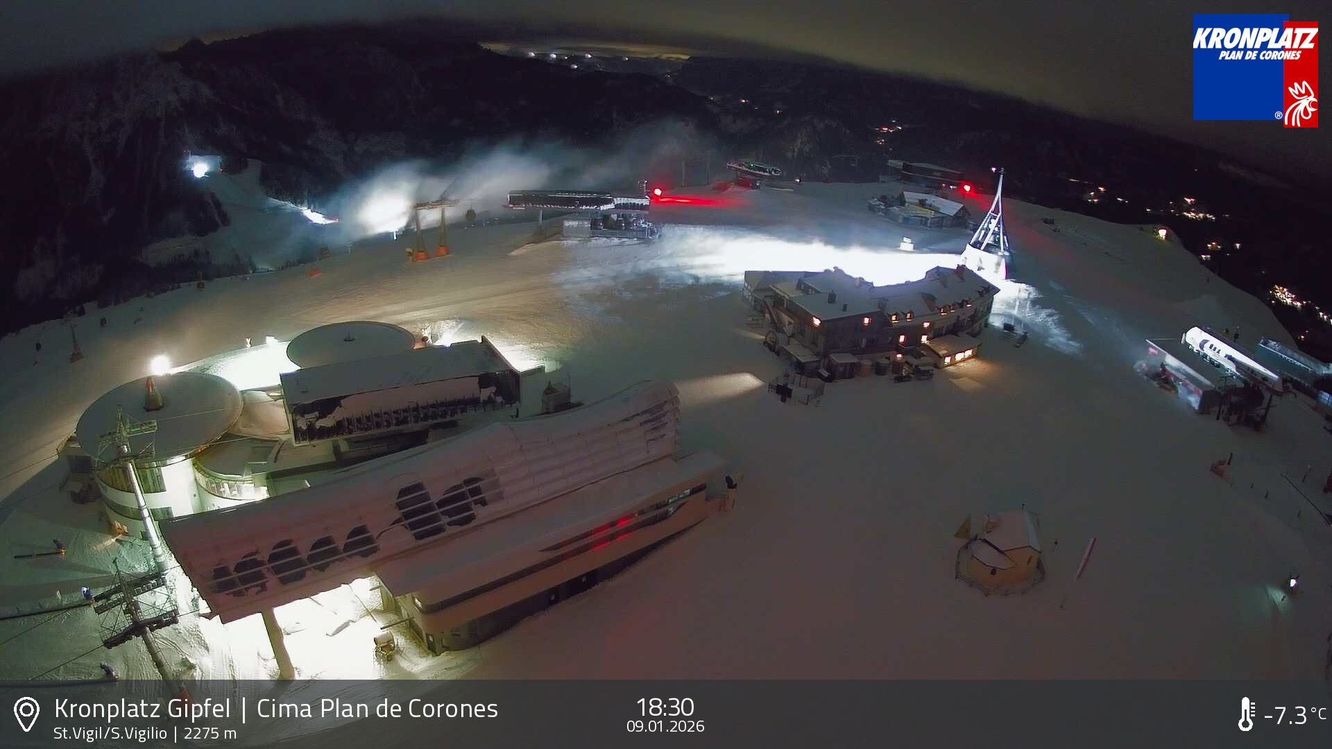 Archiv Foto Webcam Kronplatz - St. Vigil, Südtirol