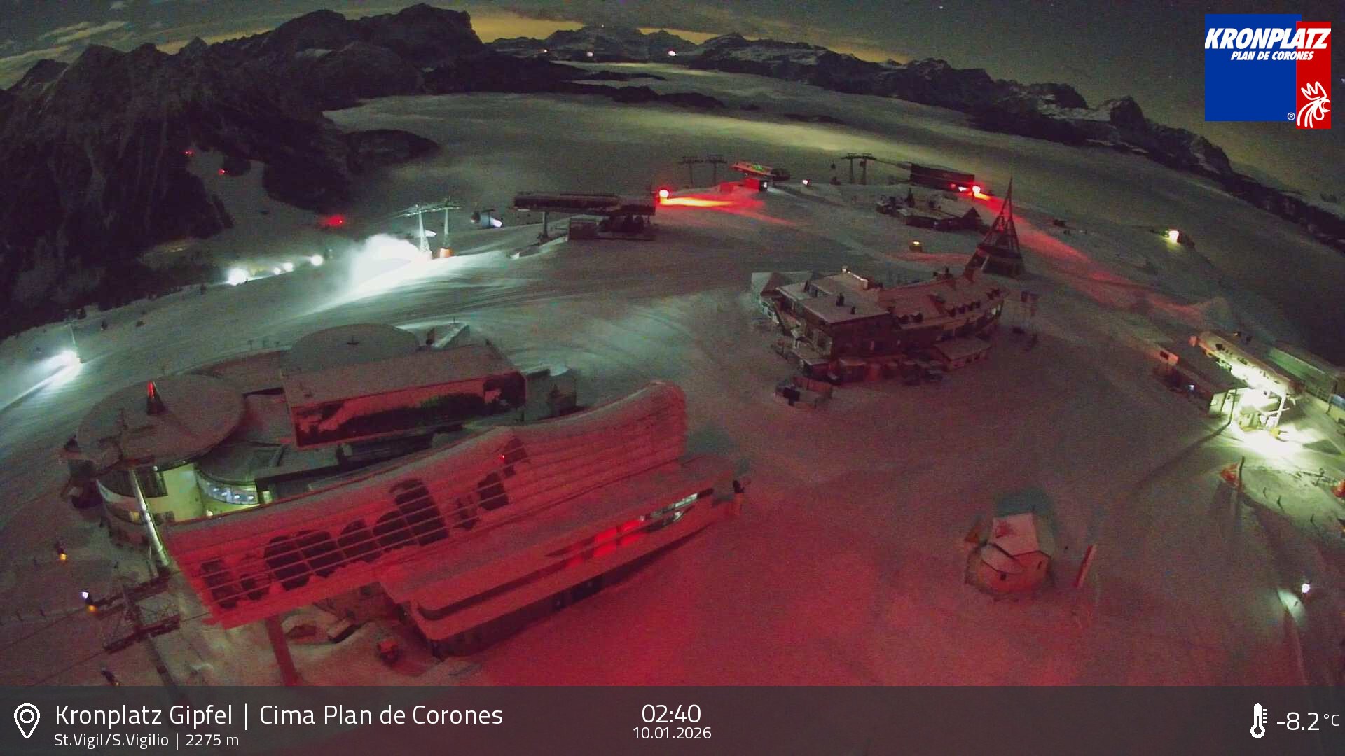 Archiv Foto Webcam Kronplatz - St. Vigil, Südtirol