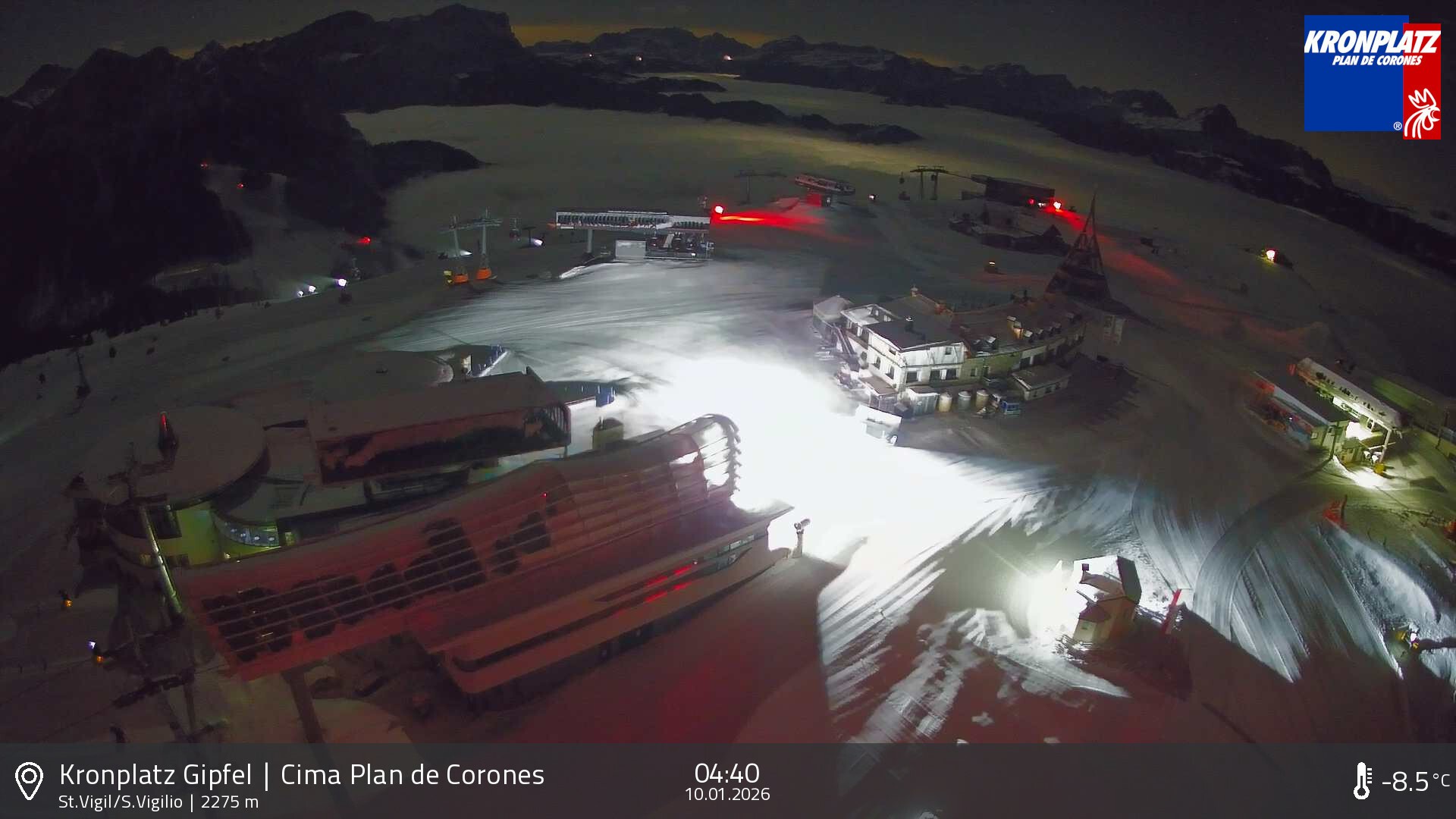 Archiv Foto Webcam Kronplatz - St. Vigil, Südtirol