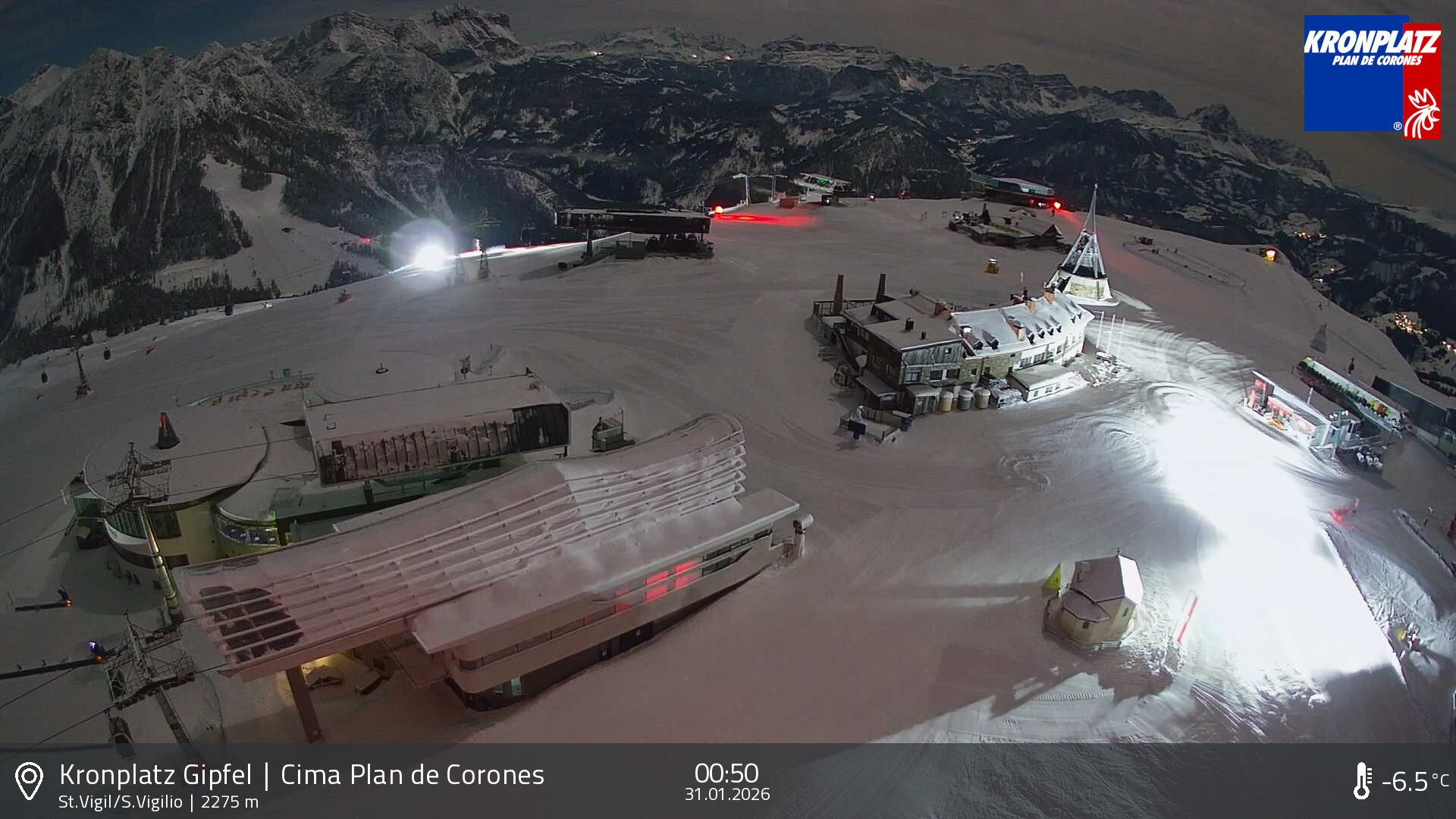 Archiv Foto Webcam Kronplatz - St. Vigil, Südtirol