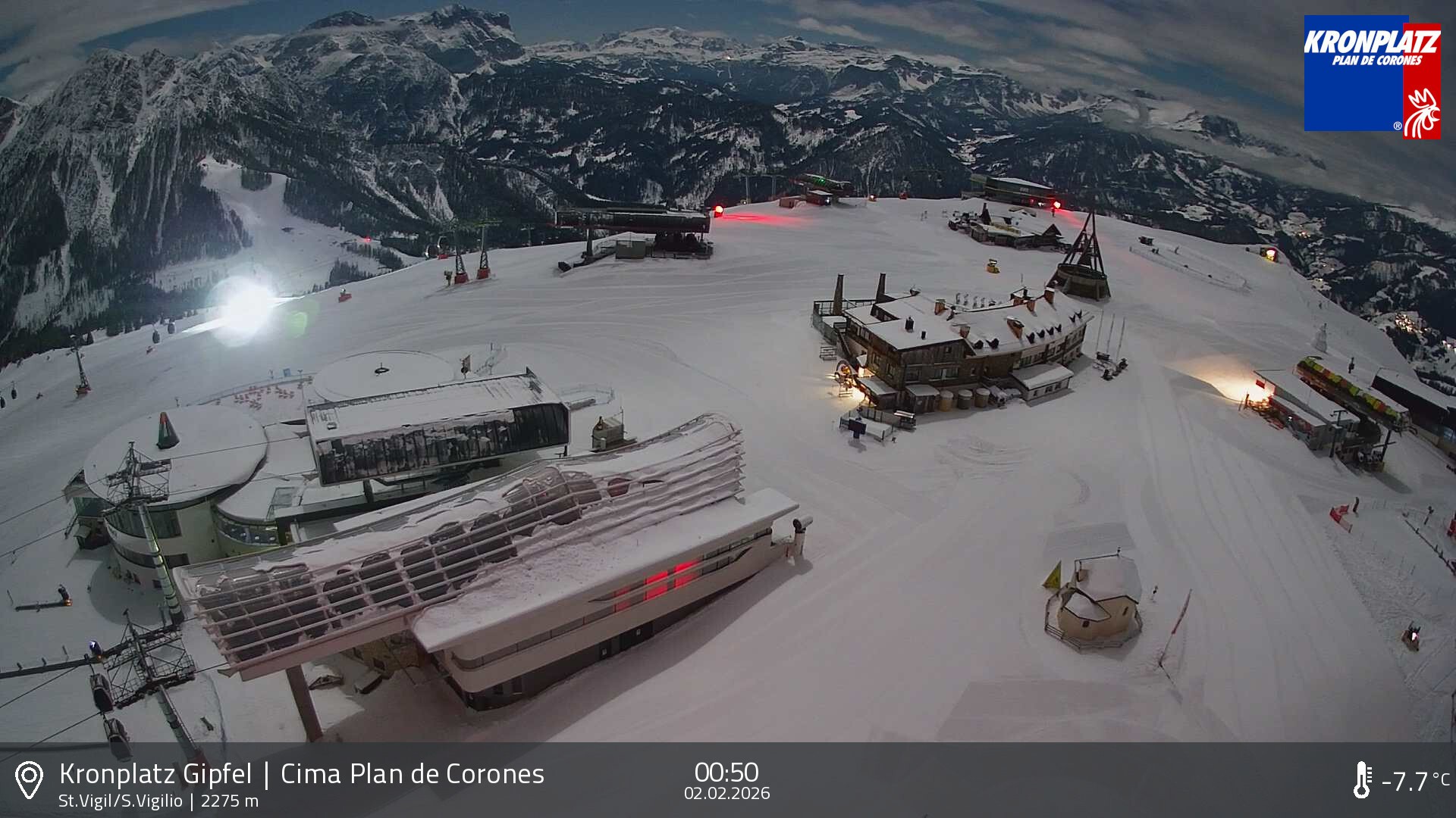 Archiv Foto Webcam Kronplatz - St. Vigil, Südtirol