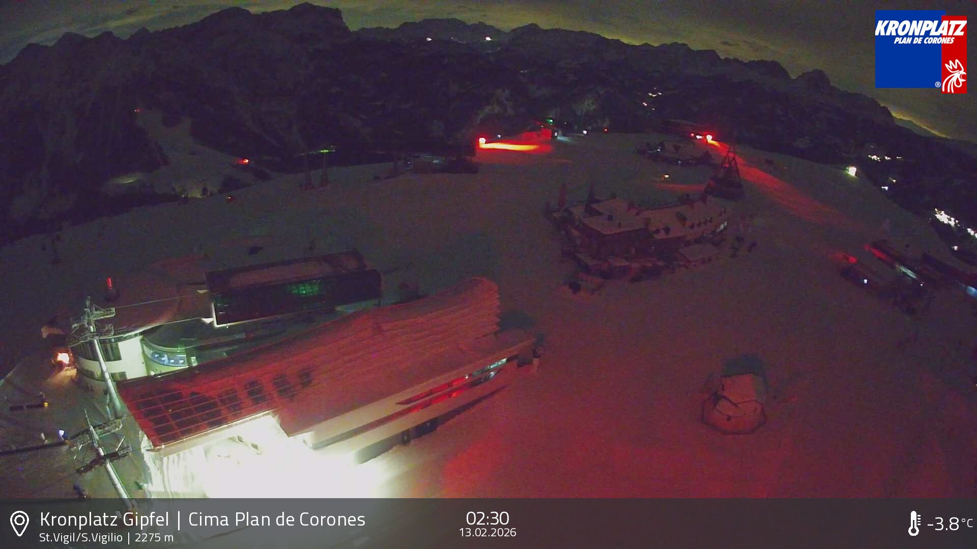 Archiv Foto Webcam Kronplatz - St. Vigil, Südtirol