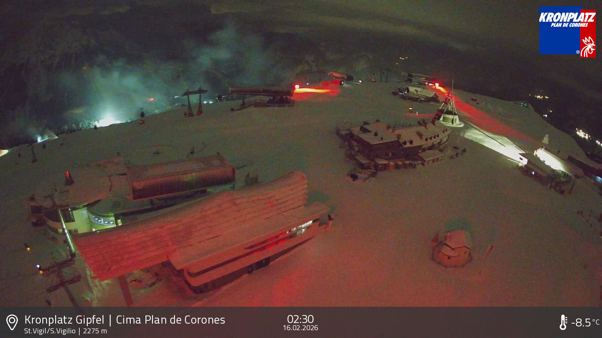 Archiv Foto Webcam Kronplatz - St. Vigil, Südtirol
