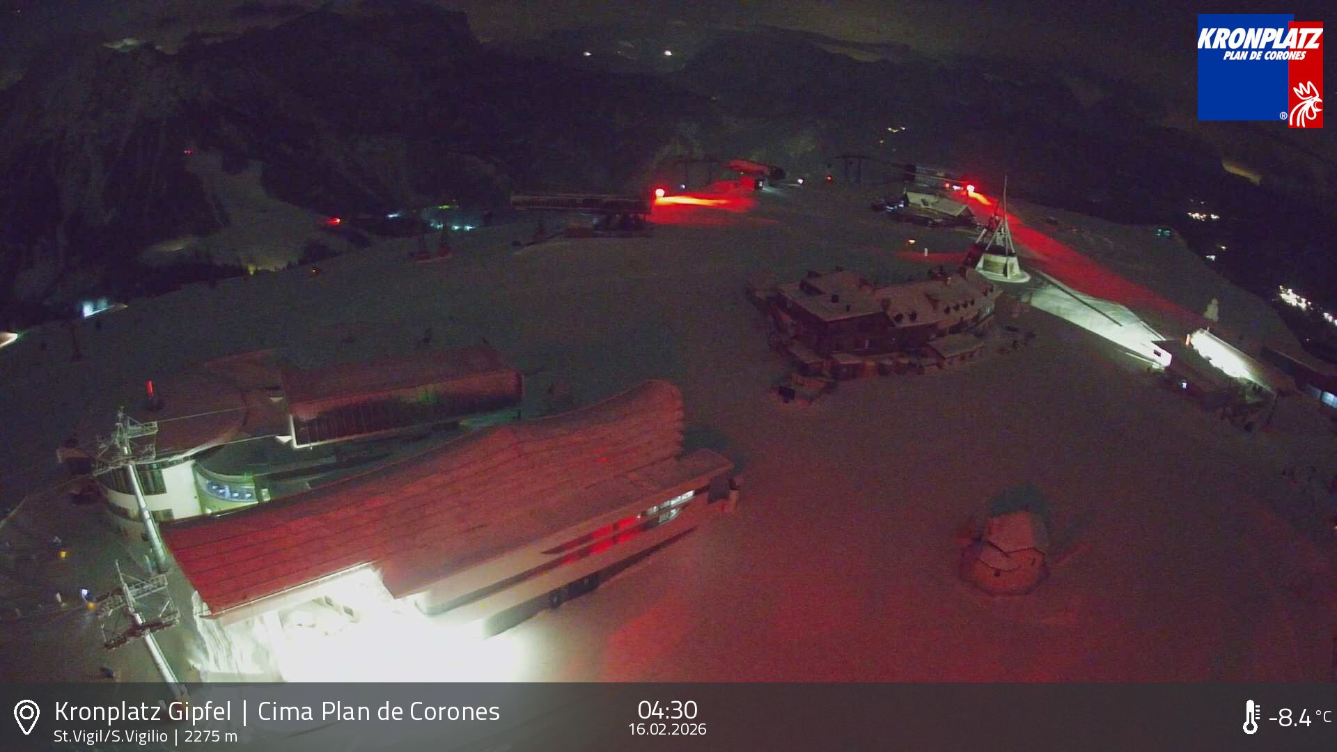 Archiv Foto Webcam Kronplatz - St. Vigil, Südtirol