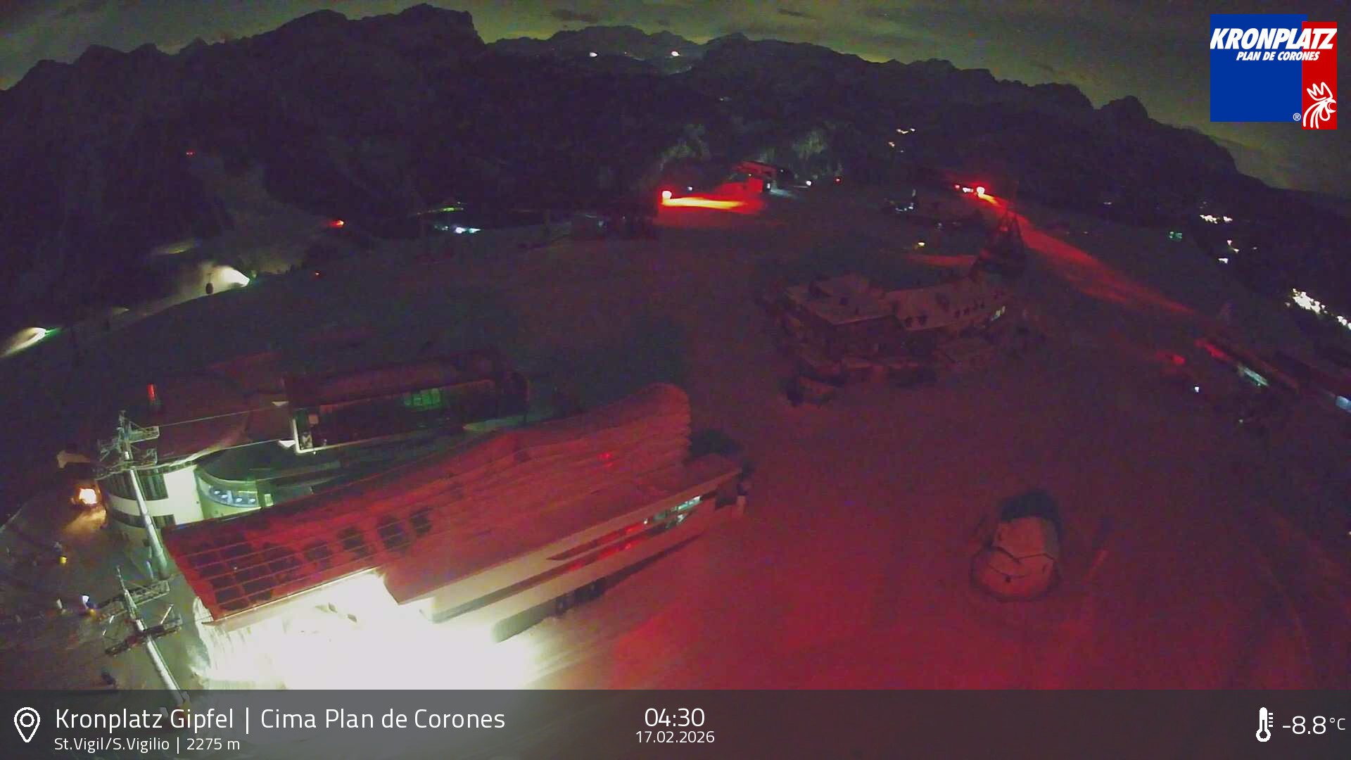 Archiv Foto Webcam Kronplatz - St. Vigil, Südtirol