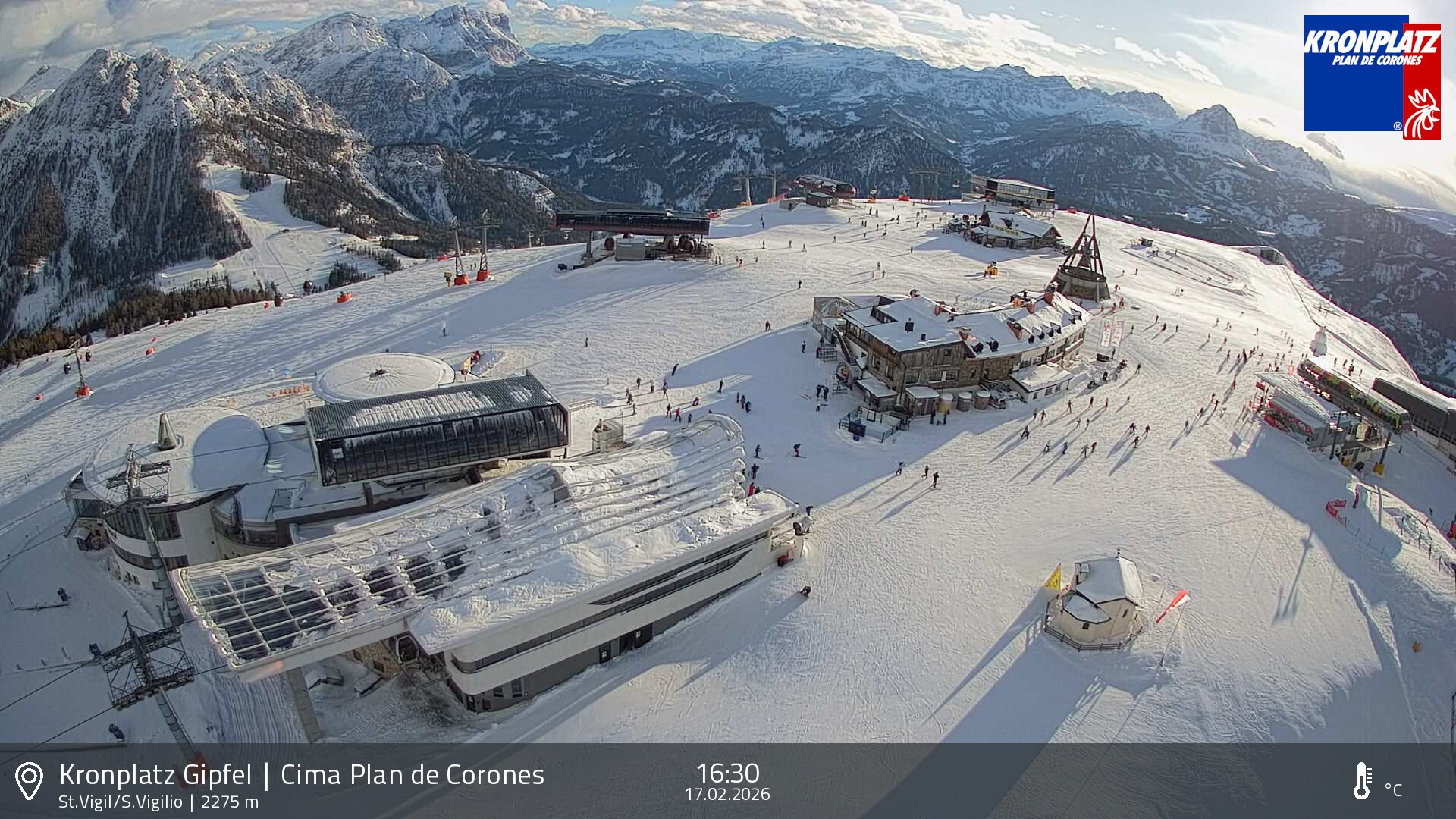 Archiv Foto Webcam Kronplatz - St. Vigil, Südtirol