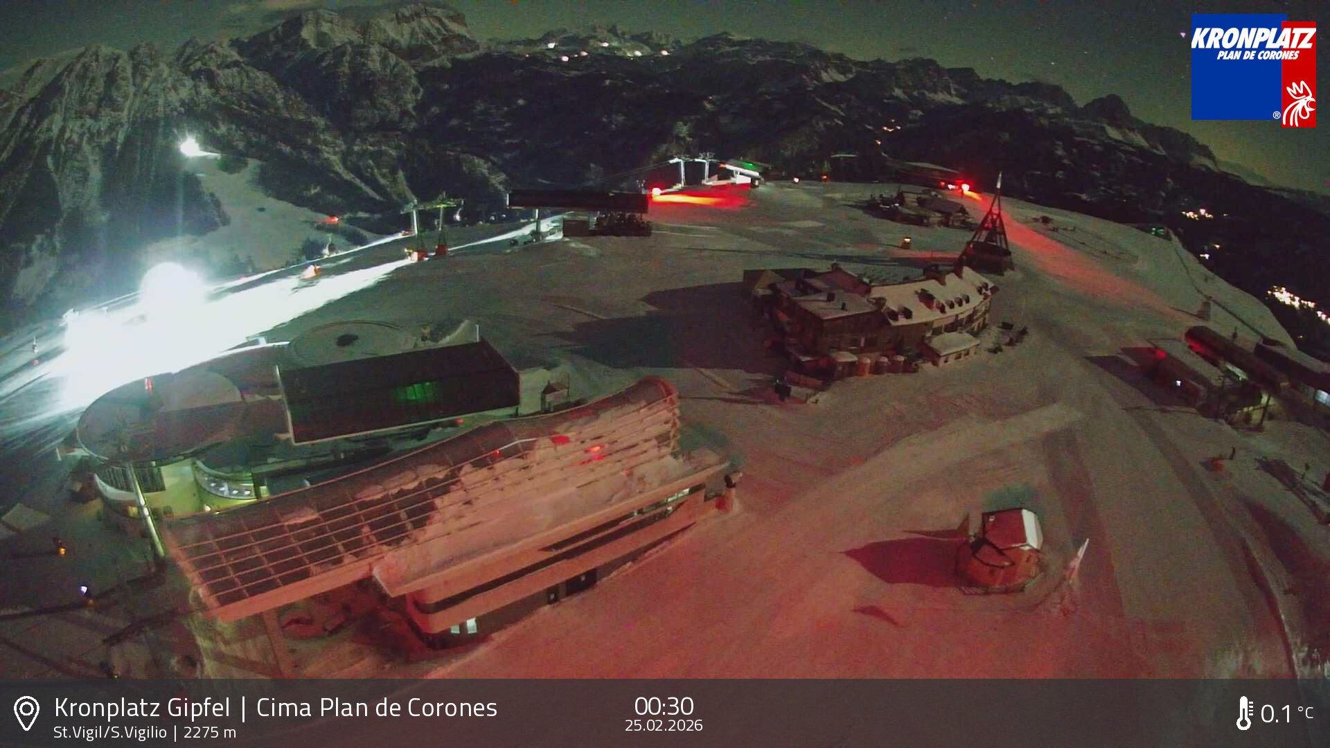 Archiv Foto Webcam Kronplatz - St. Vigil, Südtirol