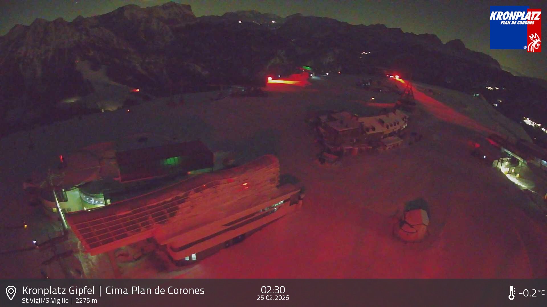 Archiv Foto Webcam Kronplatz - St. Vigil, Südtirol