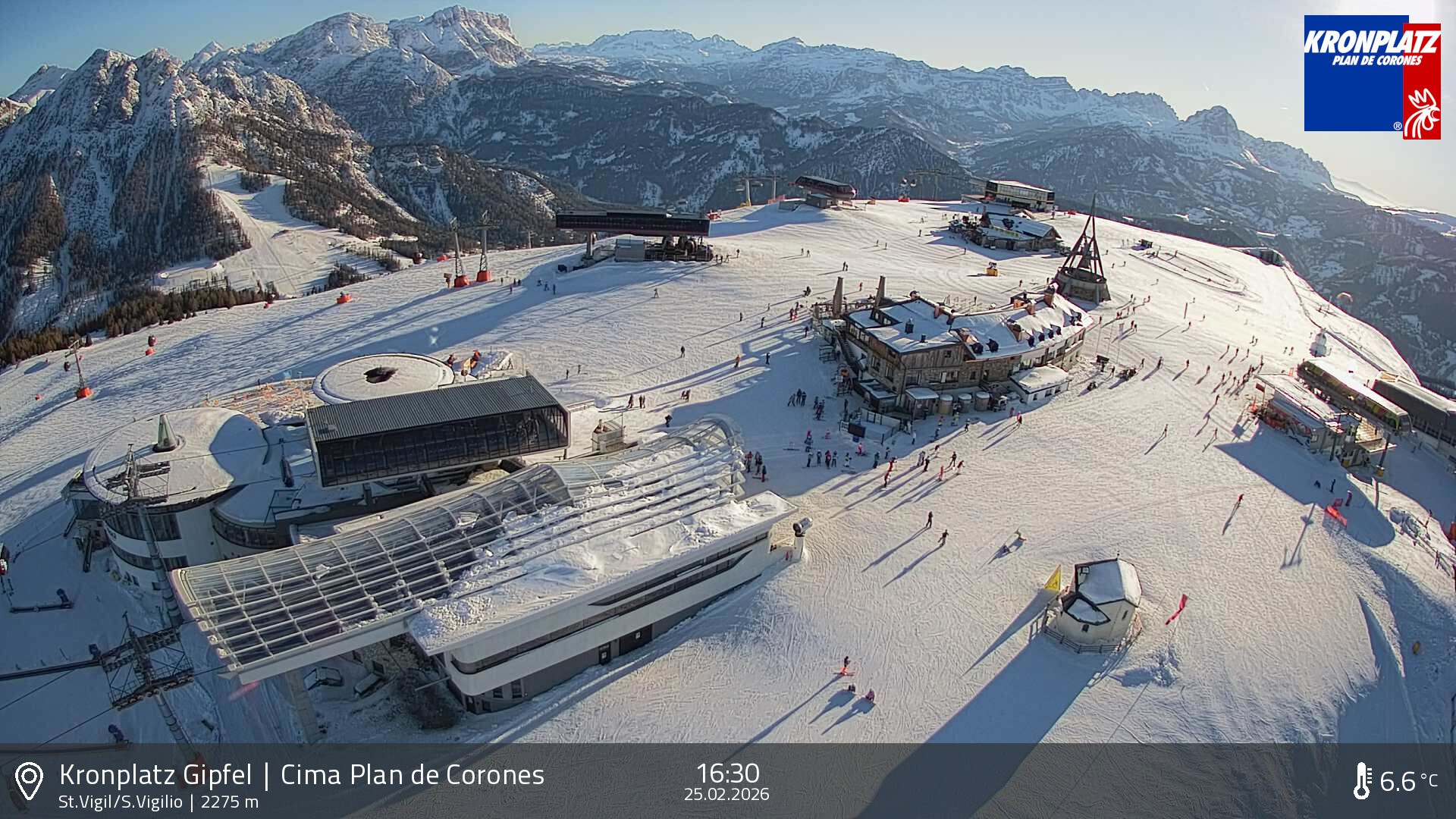 Archiv Foto Webcam Kronplatz - St. Vigil, Südtirol