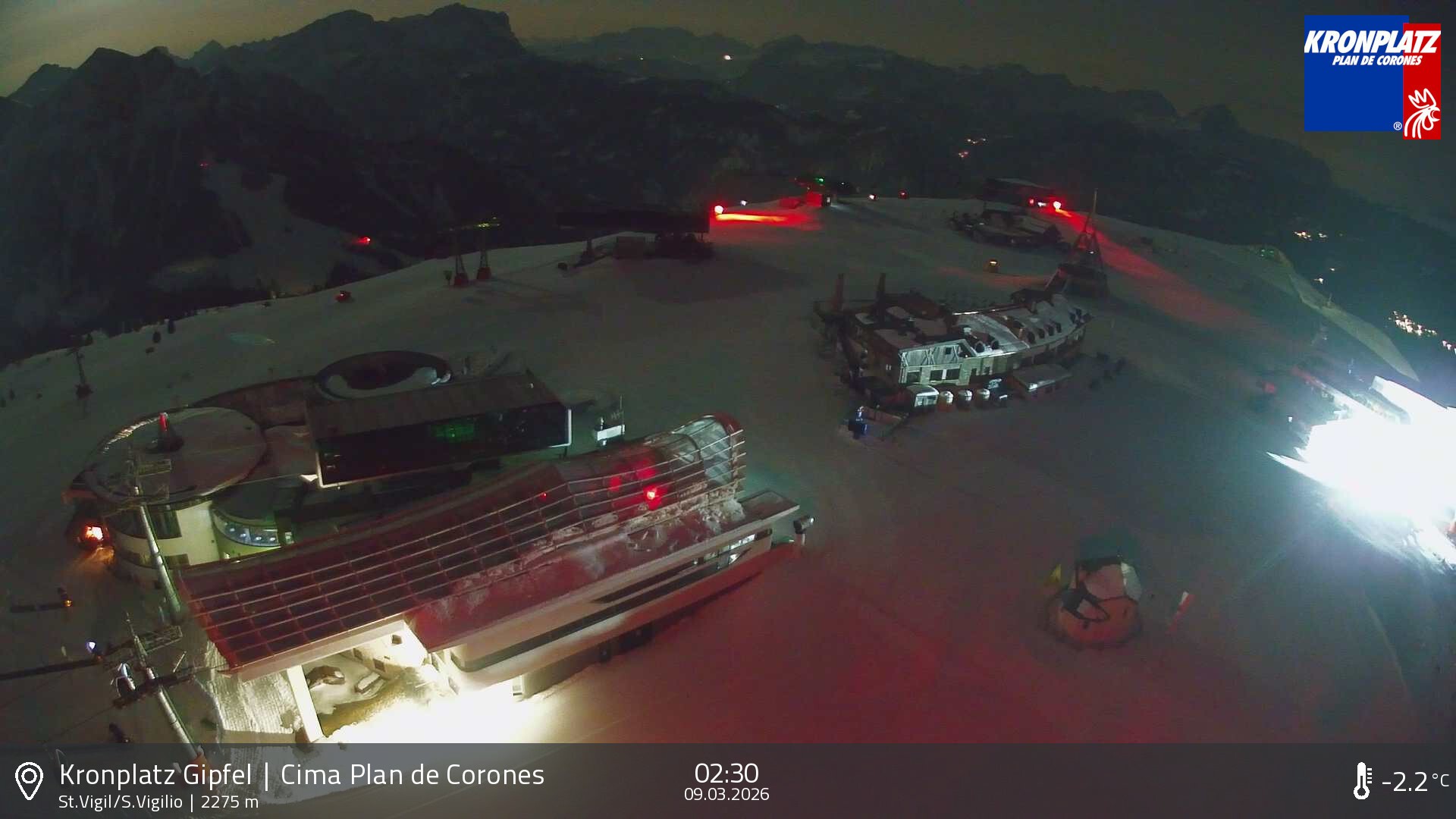 Archiv Foto Webcam Kronplatz - St. Vigil, Südtirol