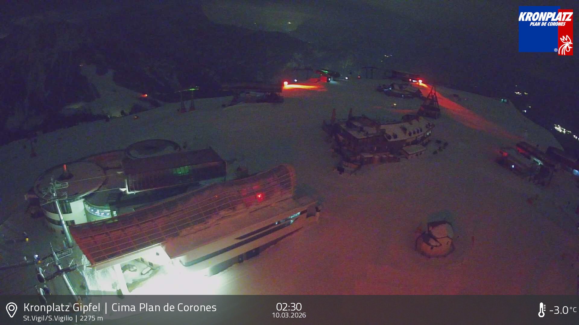 Archiv Foto Webcam Kronplatz - St. Vigil, Südtirol