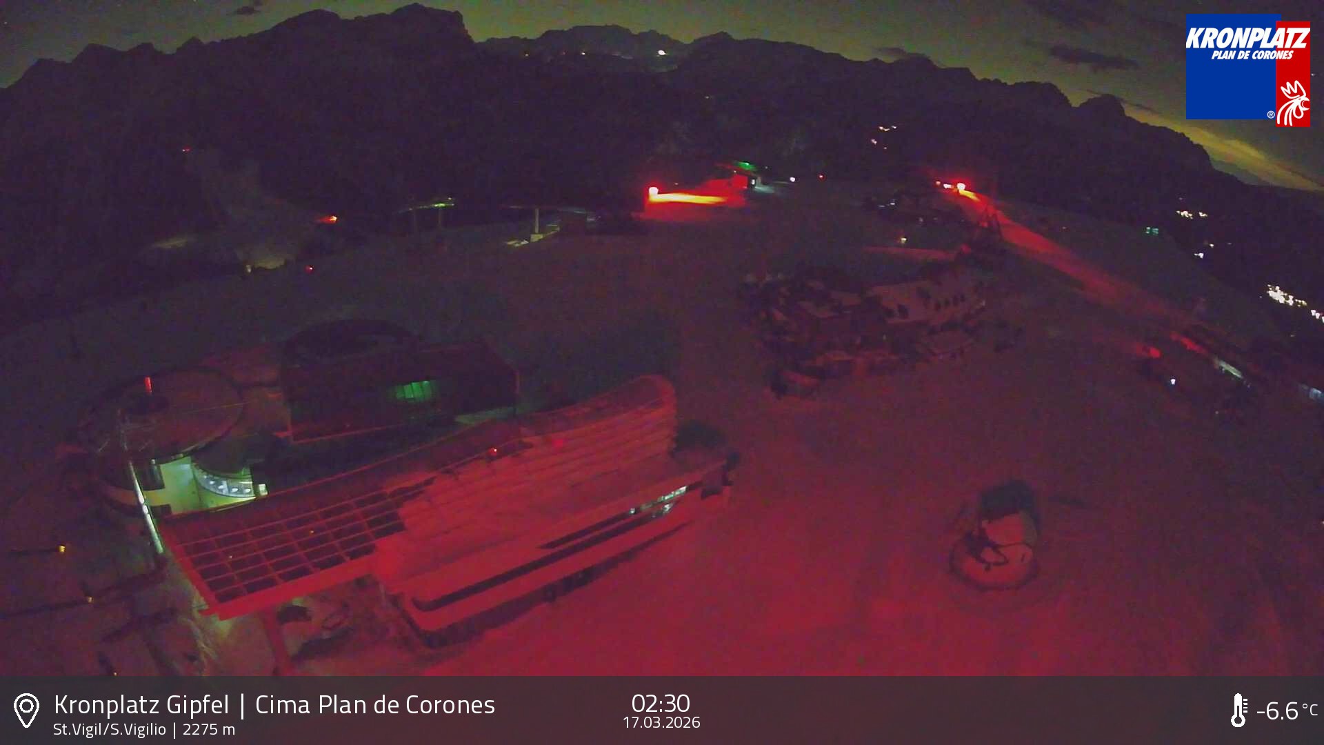 Archiv Foto Webcam Kronplatz - St. Vigil, Südtirol