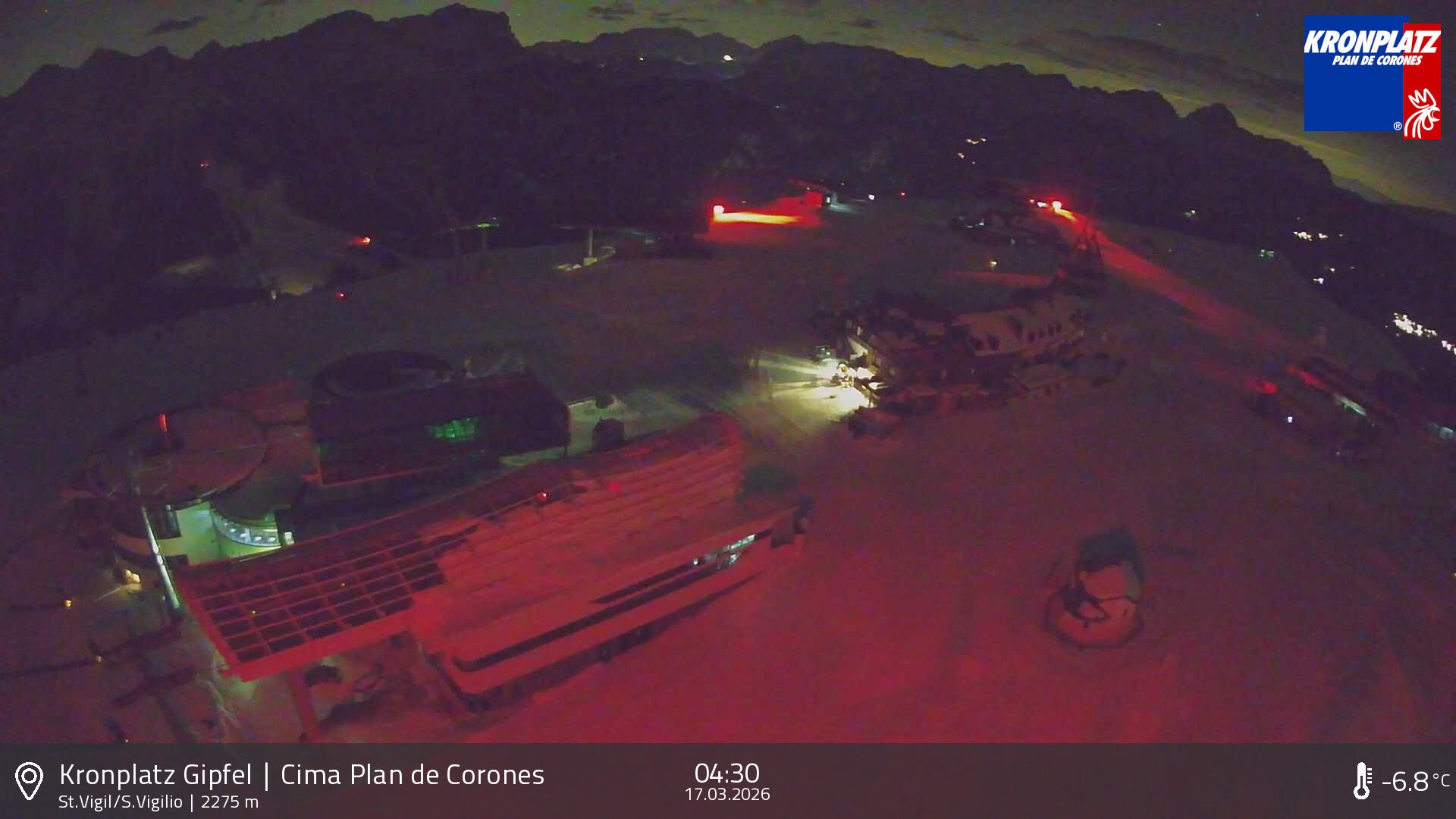Archiv Foto Webcam Kronplatz - St. Vigil, Südtirol