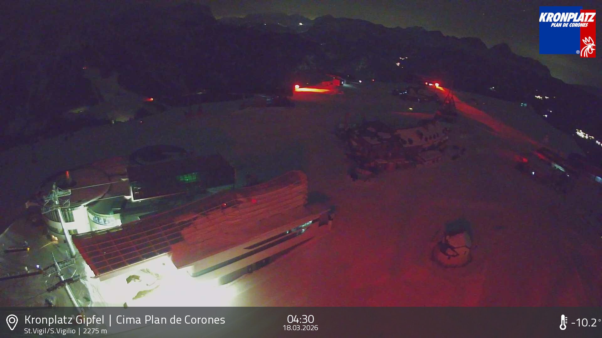 Archiv Foto Webcam Kronplatz - St. Vigil, Südtirol