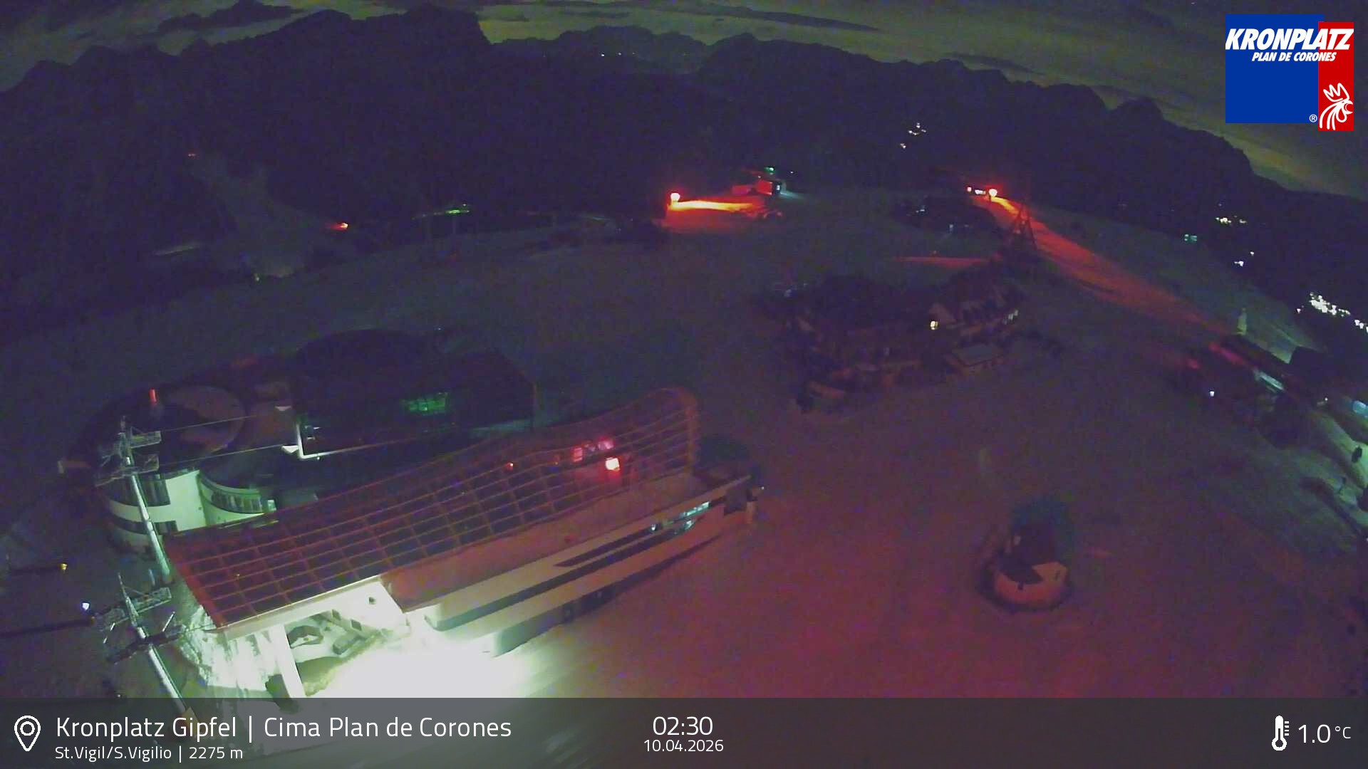 Archiv Foto Webcam Kronplatz - St. Vigil, Südtirol