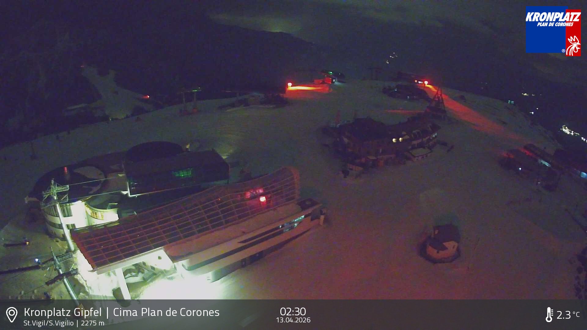 Archiv Foto Webcam Kronplatz - St. Vigil, Südtirol